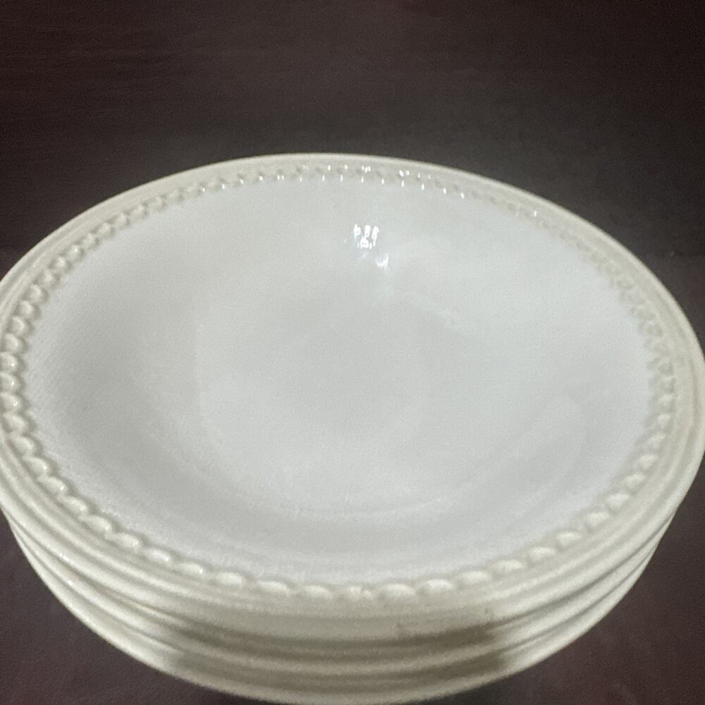 Lenox Linen Closet Linen Weave Pasta Bowl Set of Three